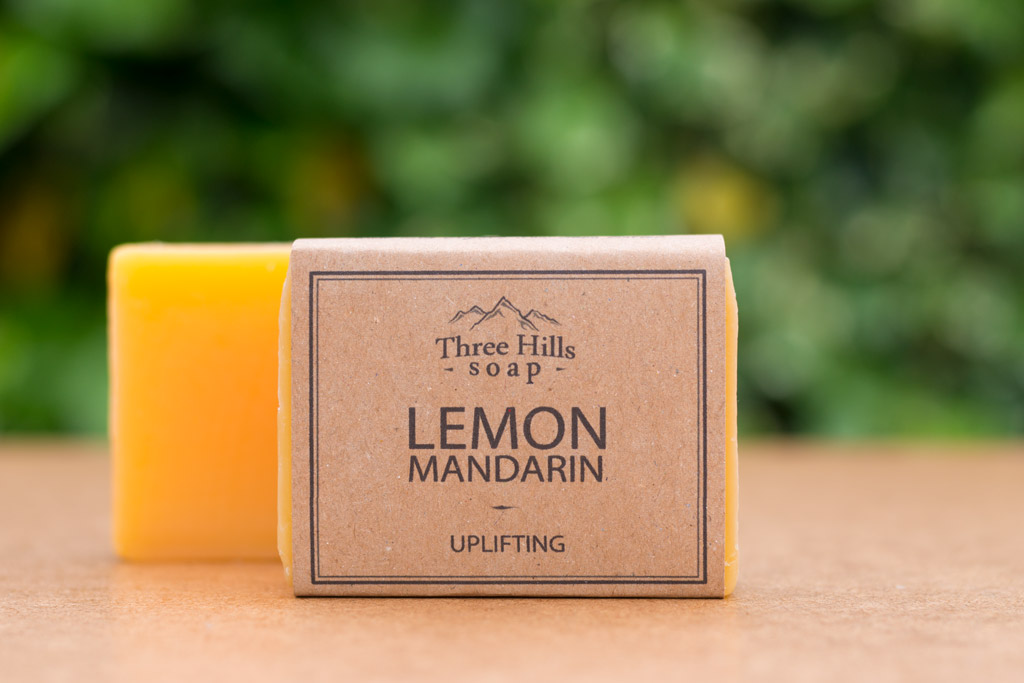 lemon mandarin soap