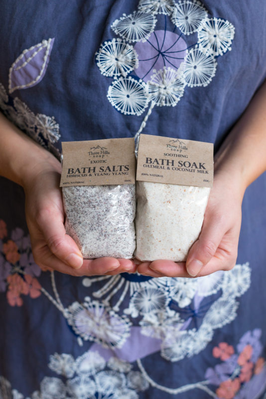 bath salts and soaks